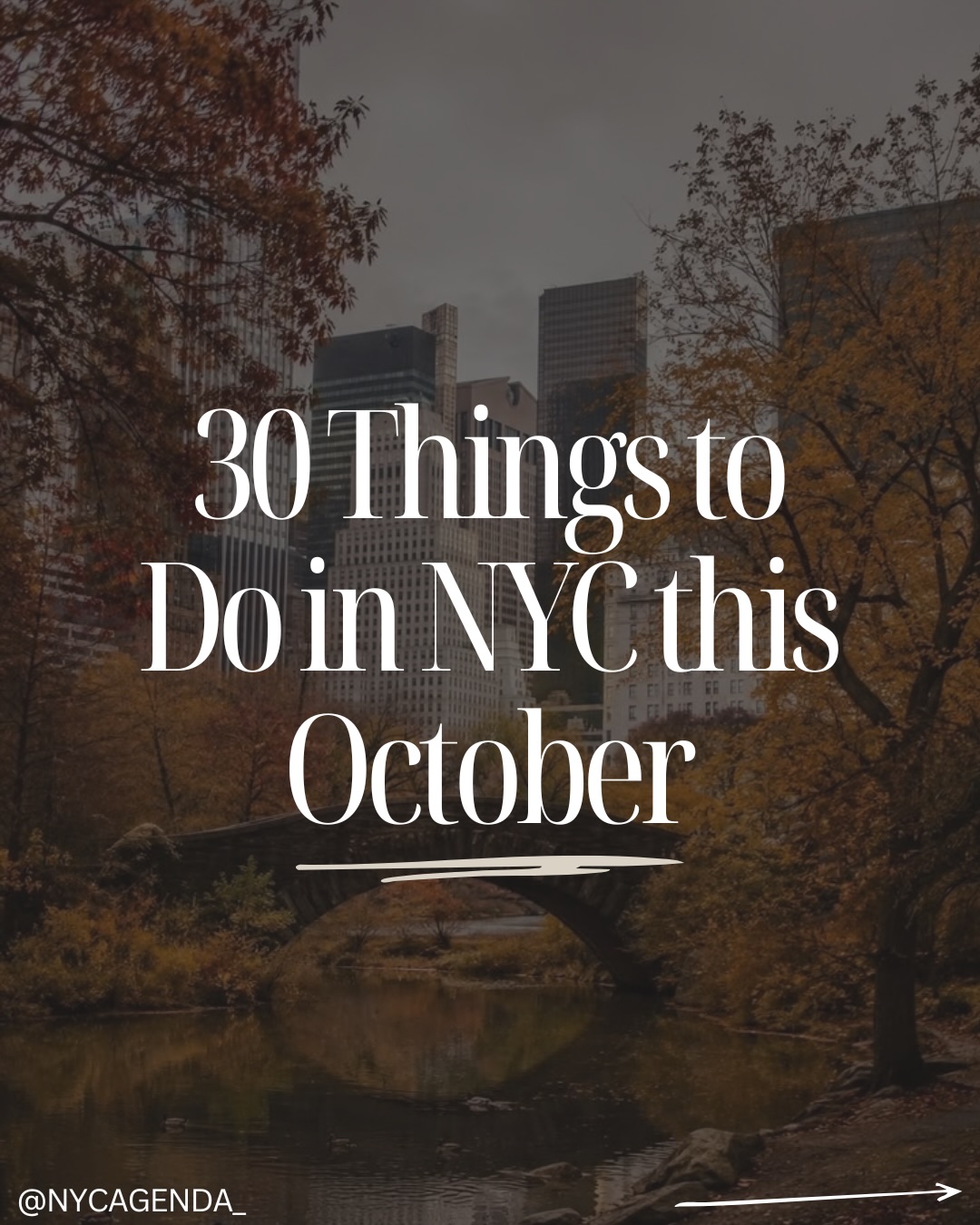New York City Fall Activities And October Events