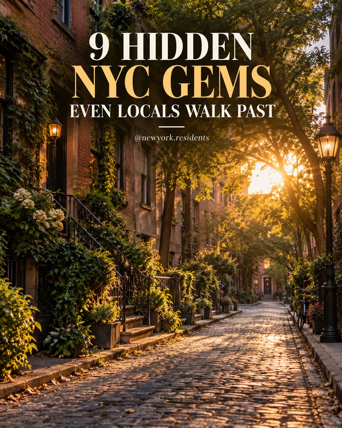 Nine Secluded NYC Spots Locals May Not Know
