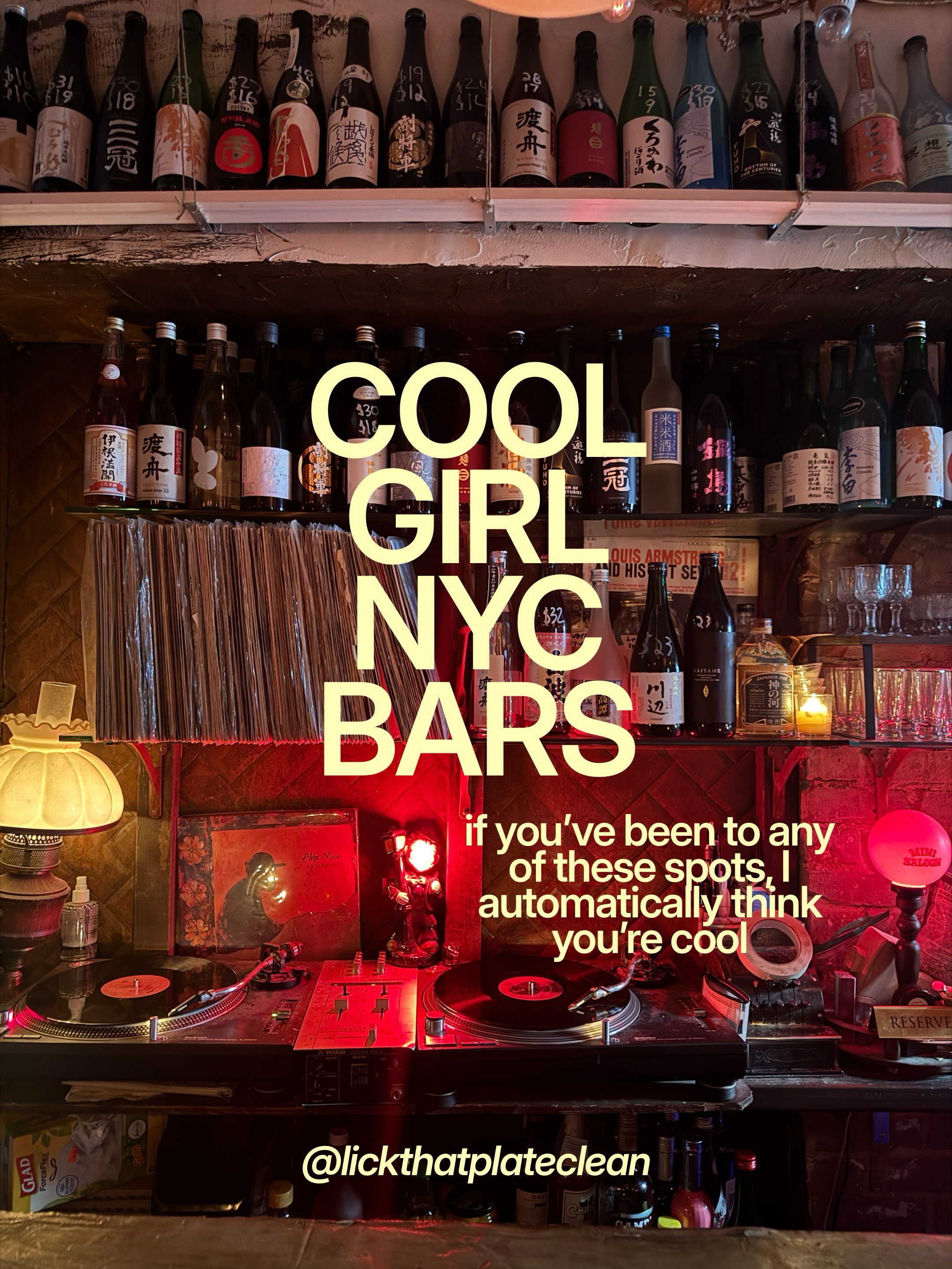 New York City's Trendy Bars And Nightlife
