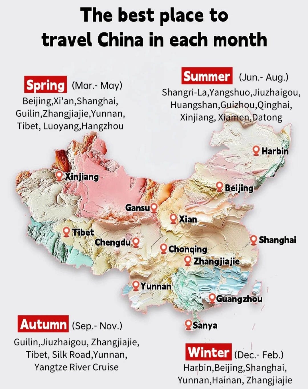 China Travel Guide: Best Destinations Month by Month