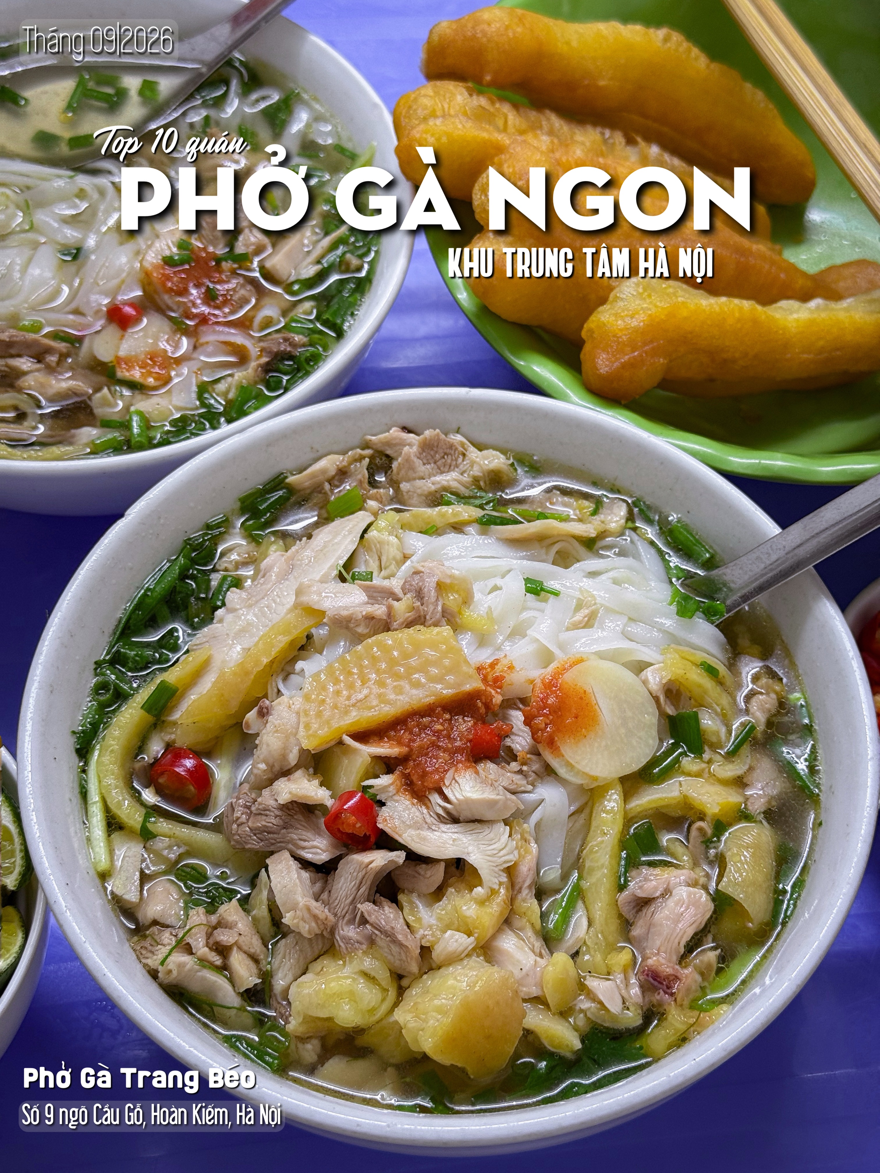 10 Hanoi Chicken Pho Spots