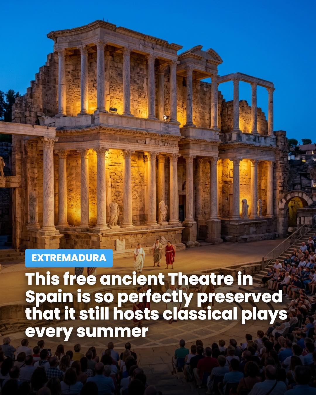 Roman Theatre Of Mérida Hosts Annual Festival