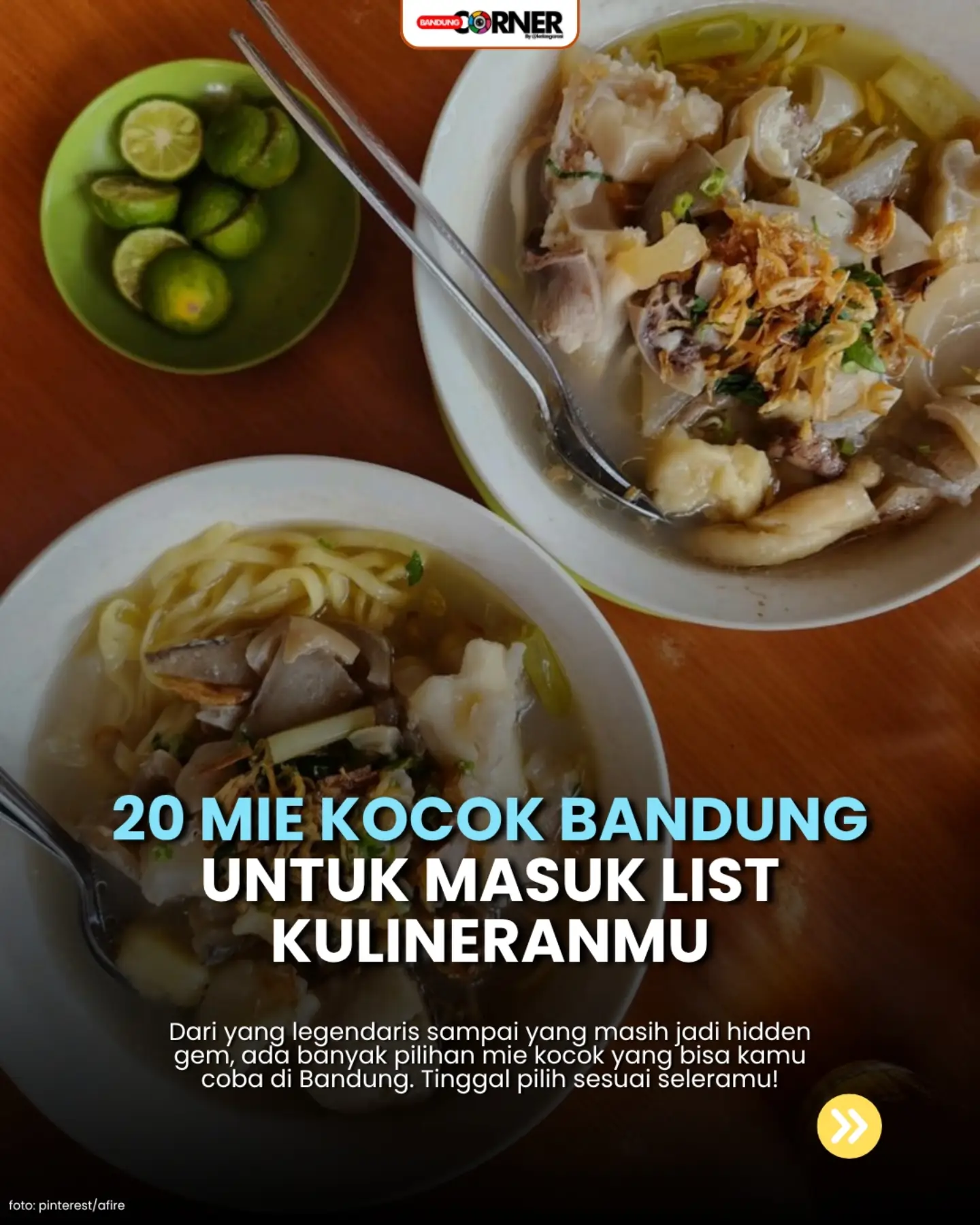 Twenty Top Mie Kocok Noodle Soup Spots In Bandung