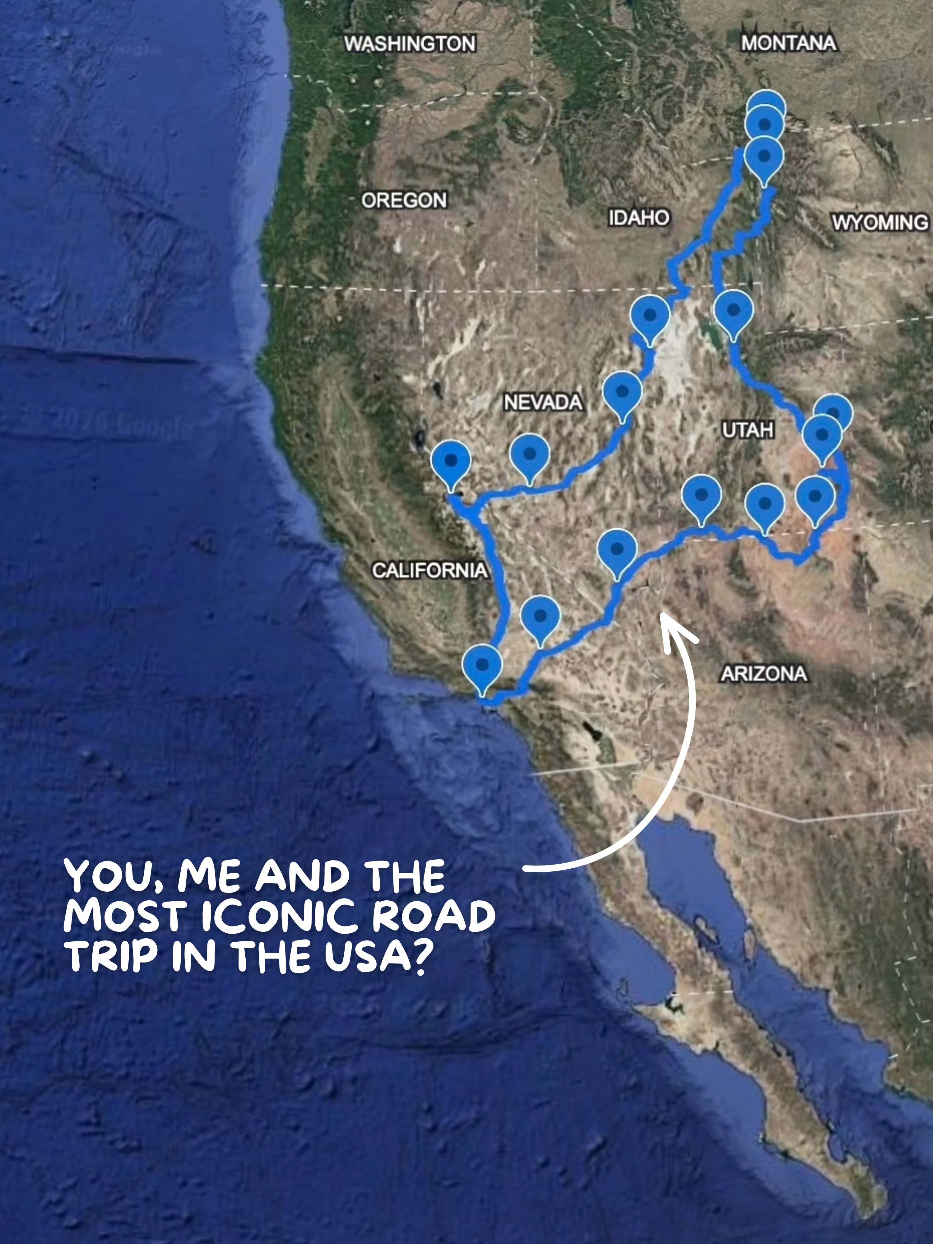 Iconic USA Road Trip Through National Parks & Landmarks