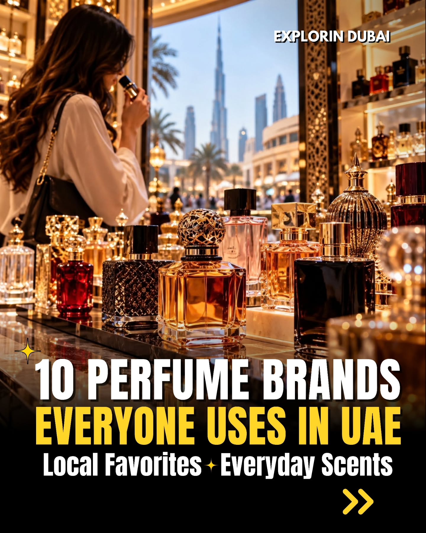 Perfume Shopping in Dubai's Major Malls