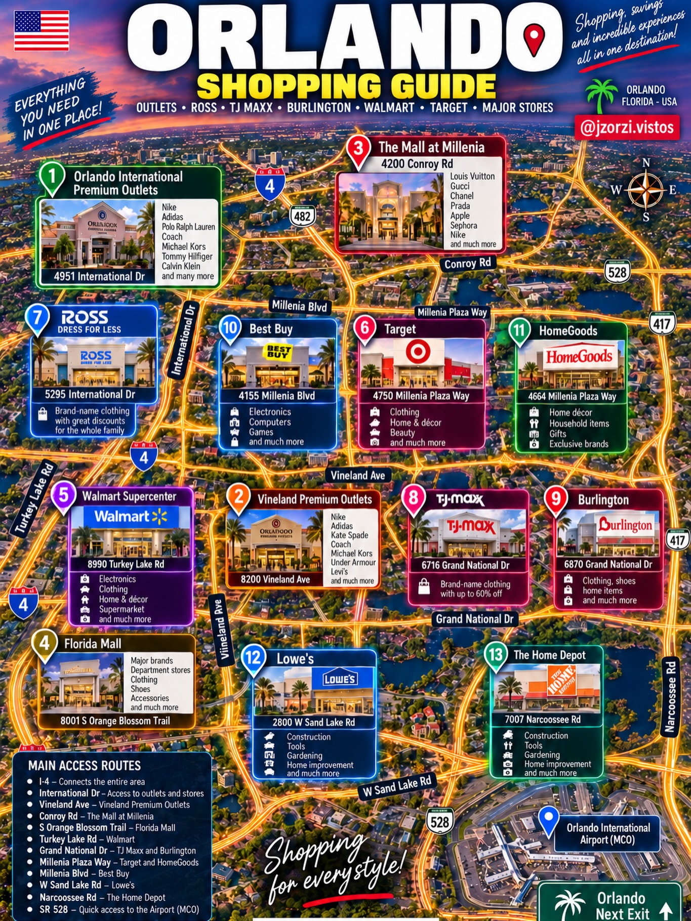 Orlando Shopping: Malls, Outlets, and Discount Stores