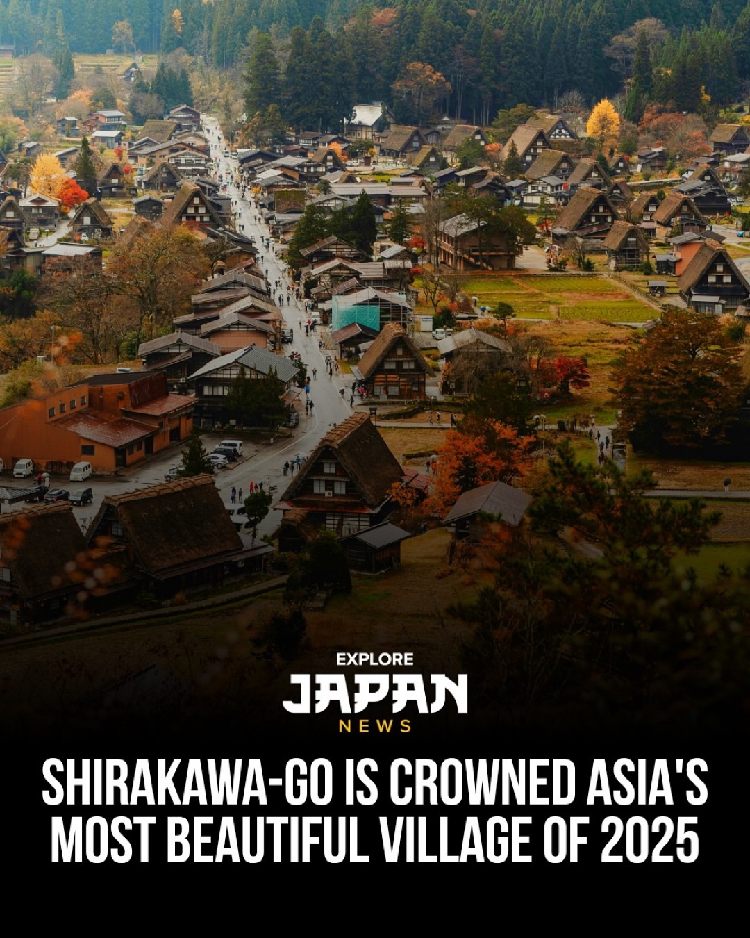 Japan's Most Beautiful Village Crowned For 2025