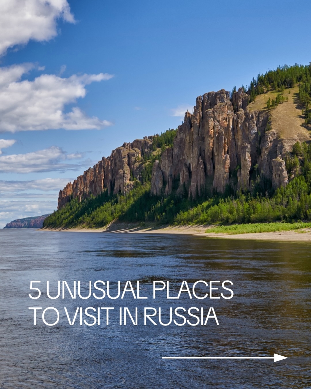 Diverse Russian Landscapes: Pillars, Geysers, and More