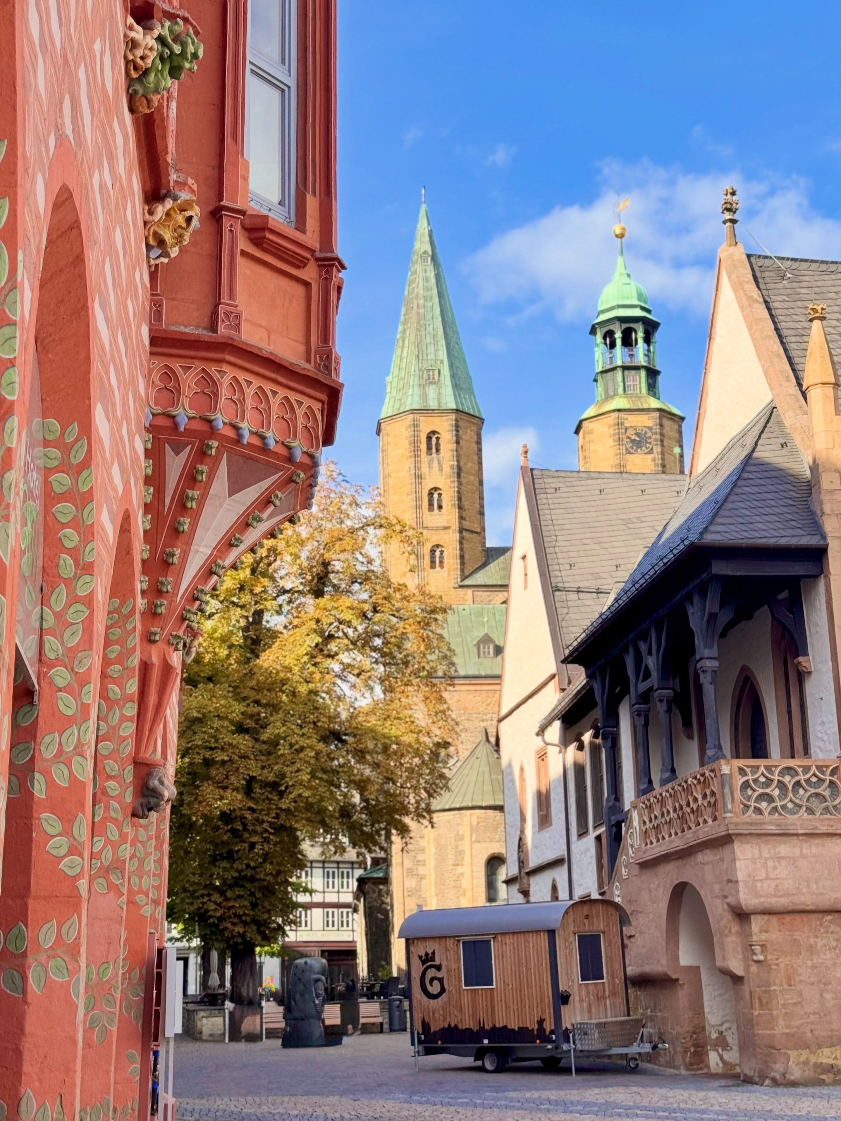 Historic Old Town Charm Of Goslar, Germany