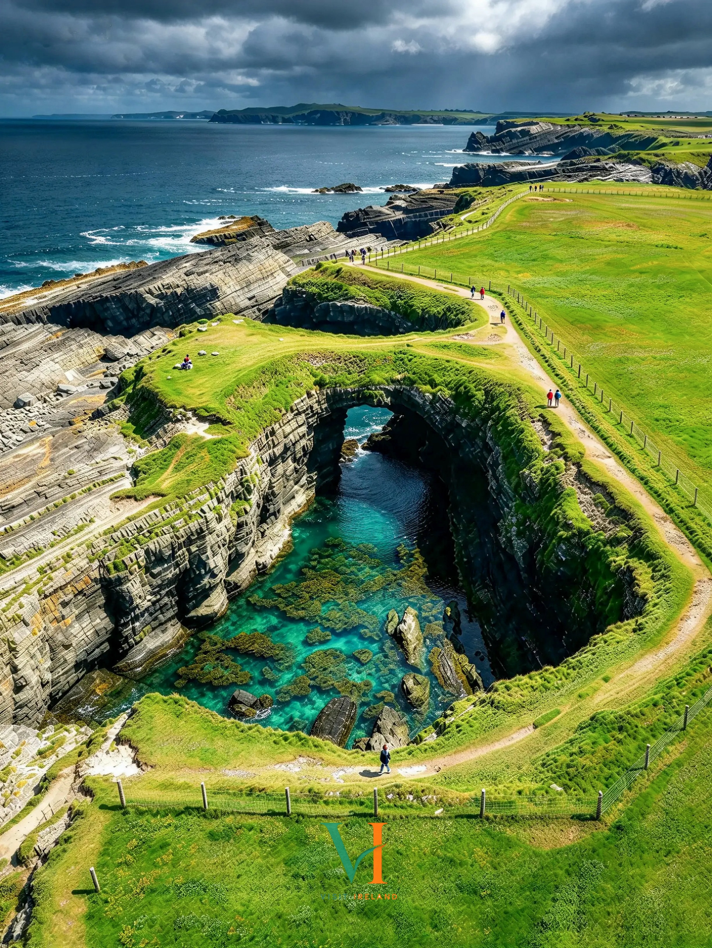 Clare Coastline's Dramatic Sea Arches