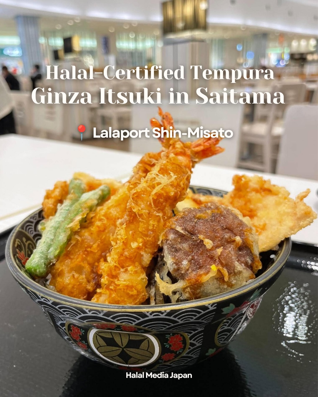 Halal Tempura Restaurant in LaLaport Shin-Misato