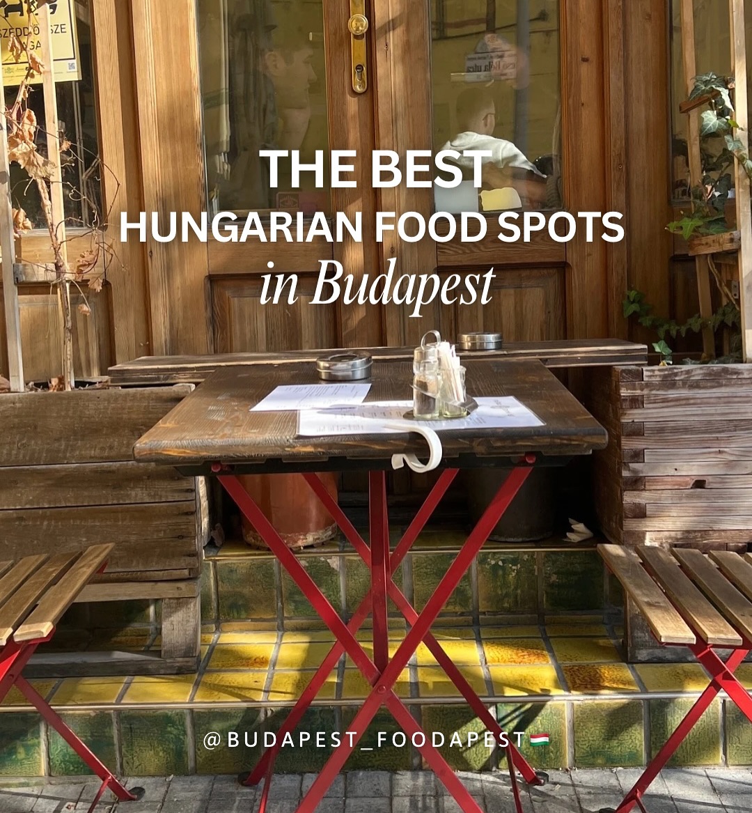 Six Hungarian Eateries in Budapest