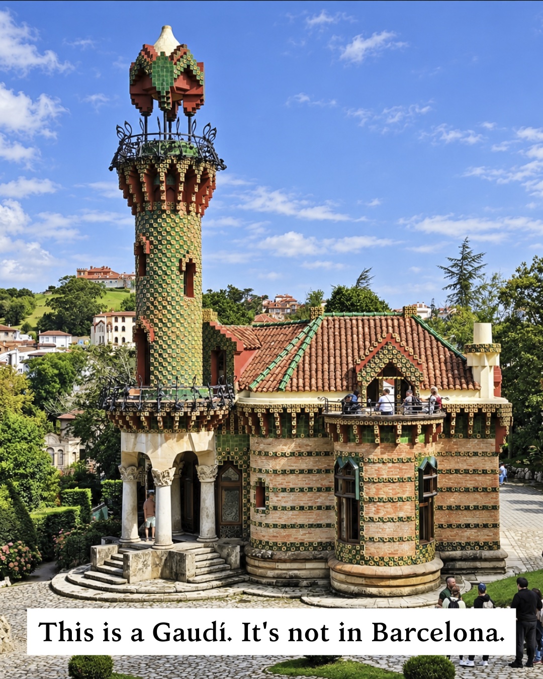 Three Gaudí Buildings Beyond Catalonia