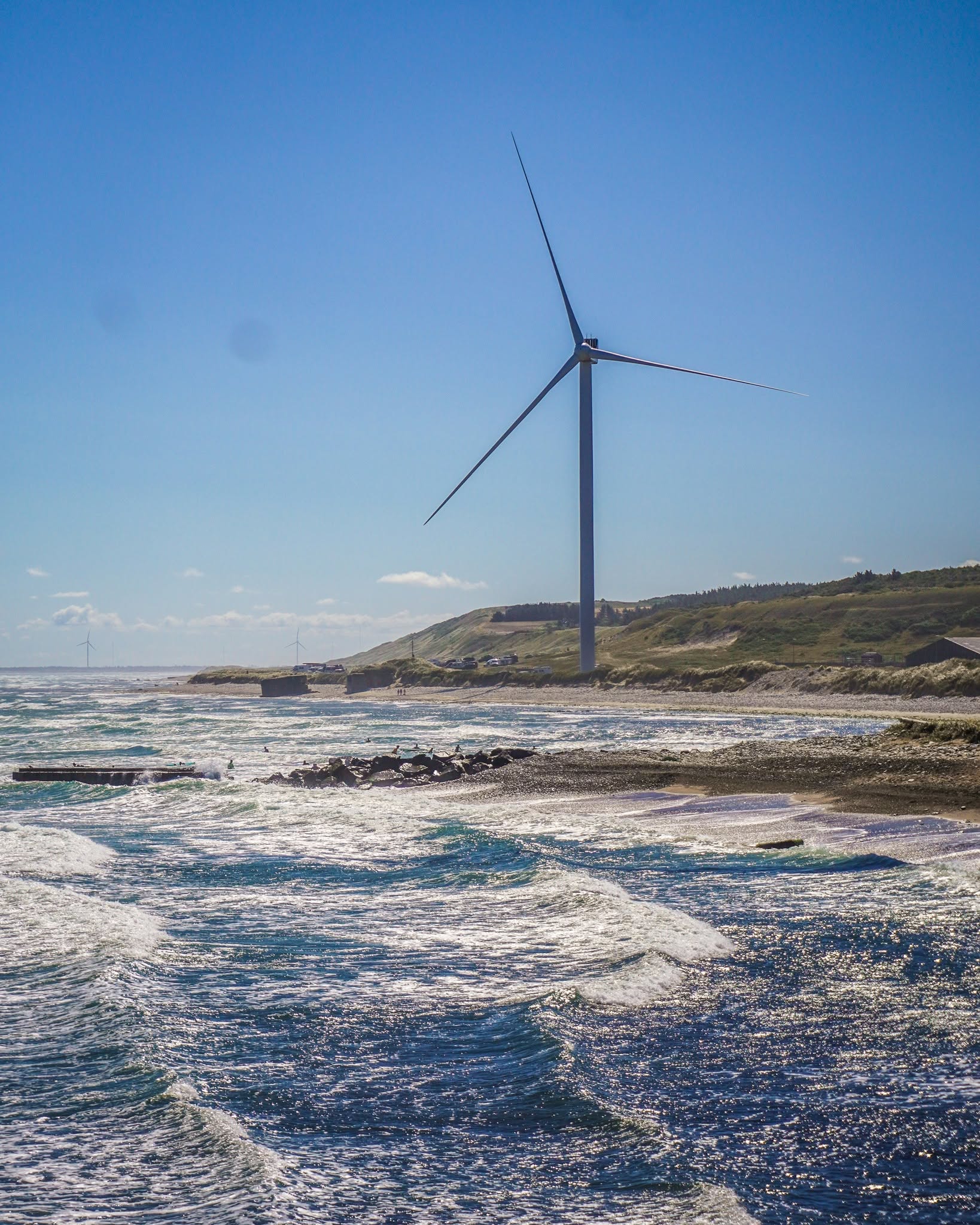 Cold Hawaii's Surfing and Wind Power Hub