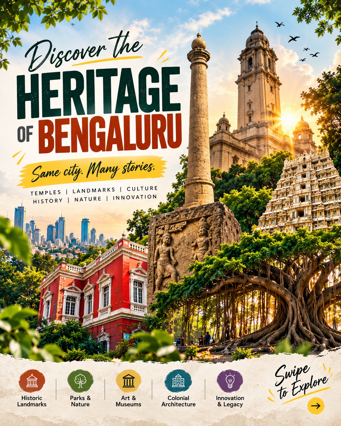 Explore Bengaluru's Heritage Landmarks and Hidden Gems