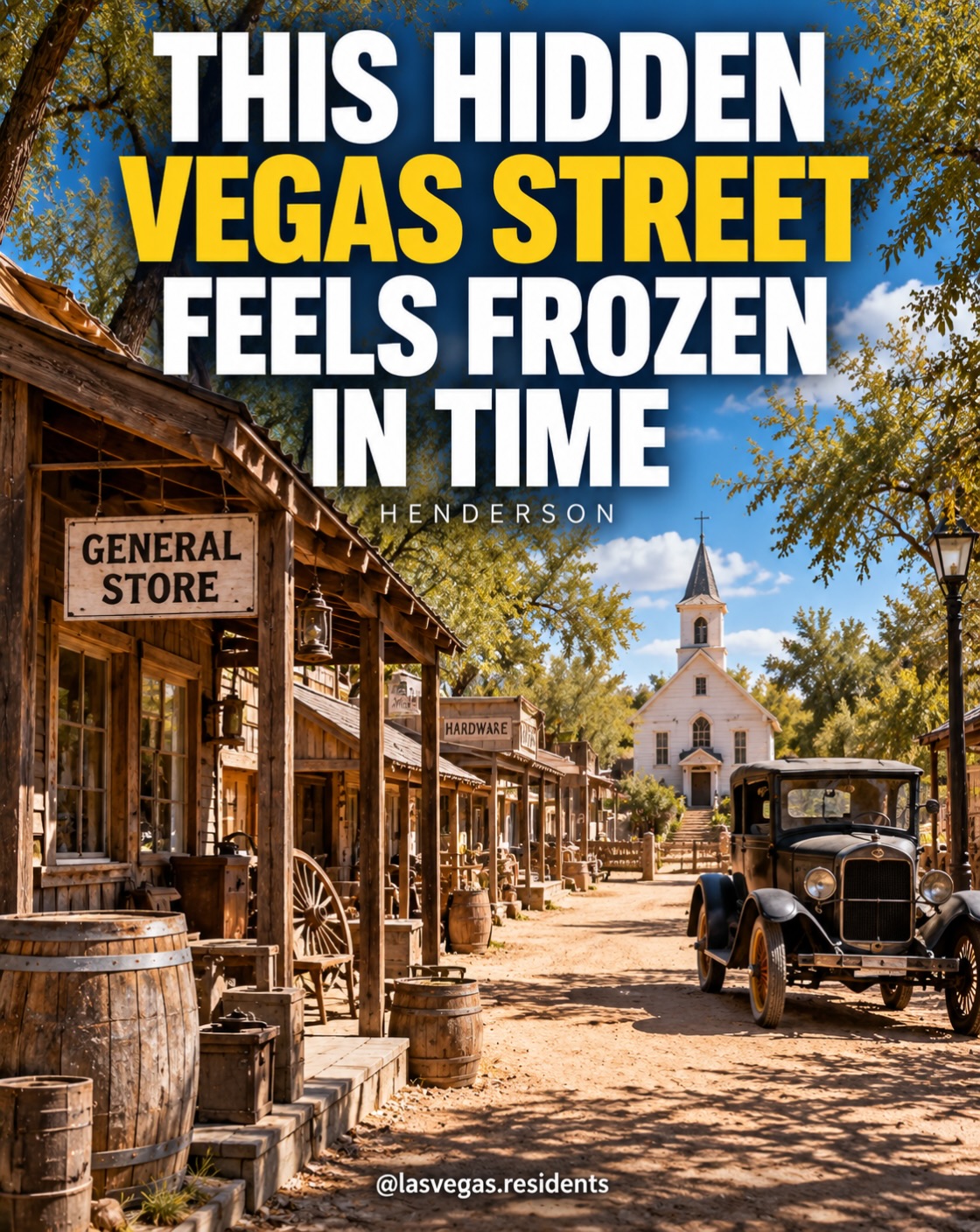 Historic Vegas Street and Museum Exhibits