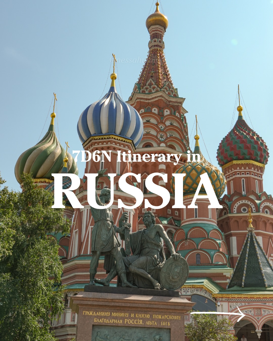 Moscow and St. Petersburg: A 7-Day Russian Itinerary