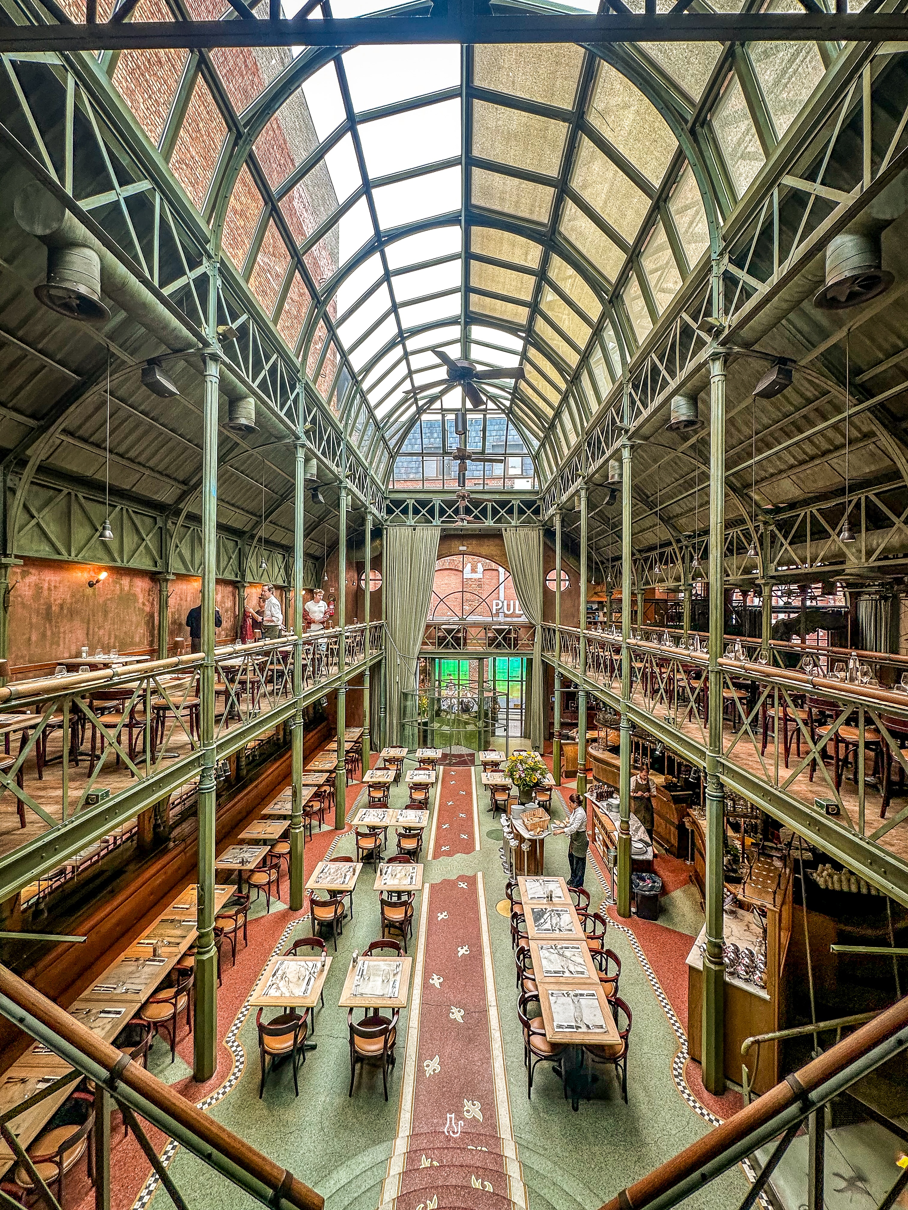 Historic Ghent Brasserie: Industrial Charm, Fine Dining