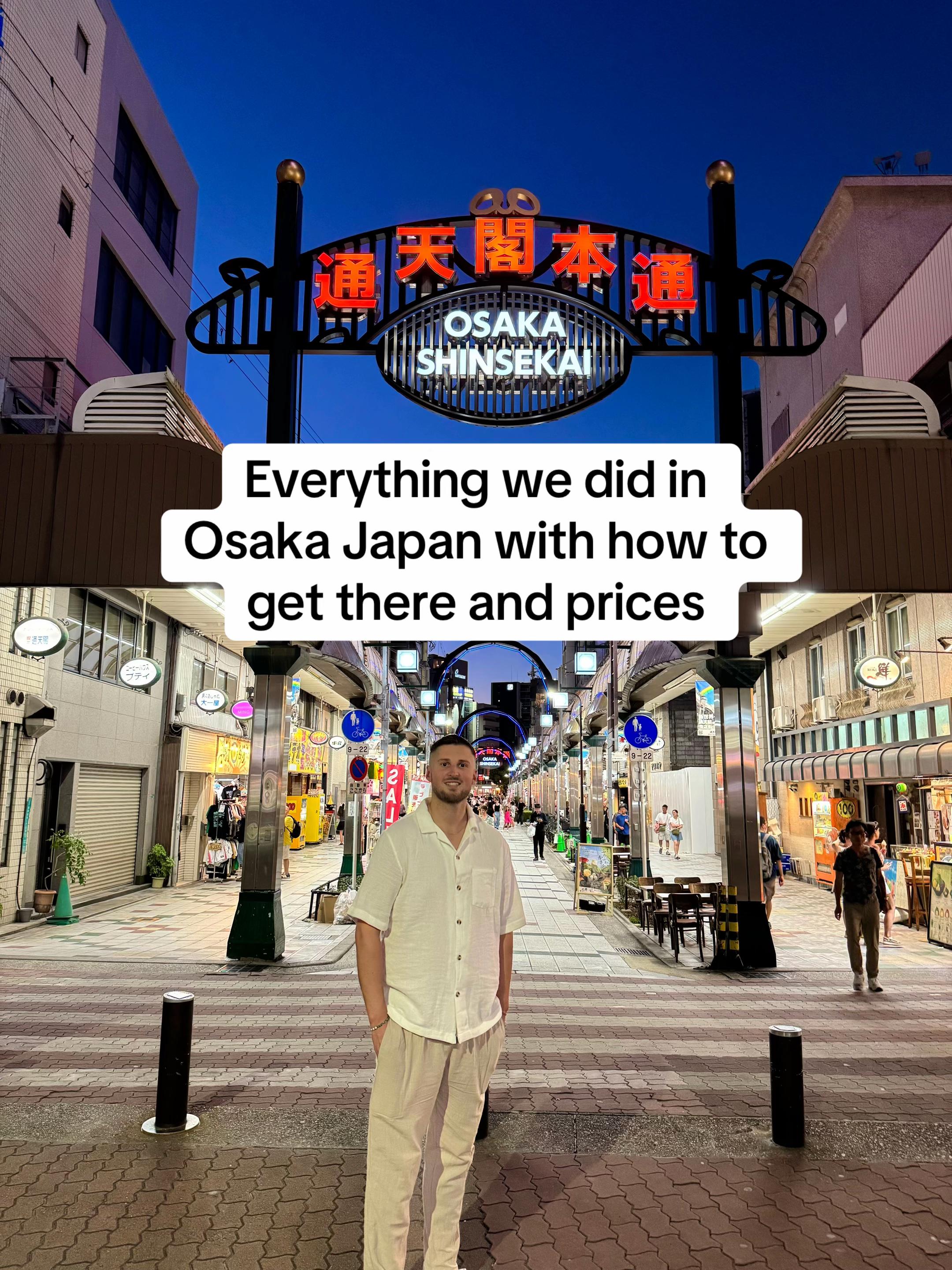 Osaka Attractions: Parks, Castles, and Entertainment