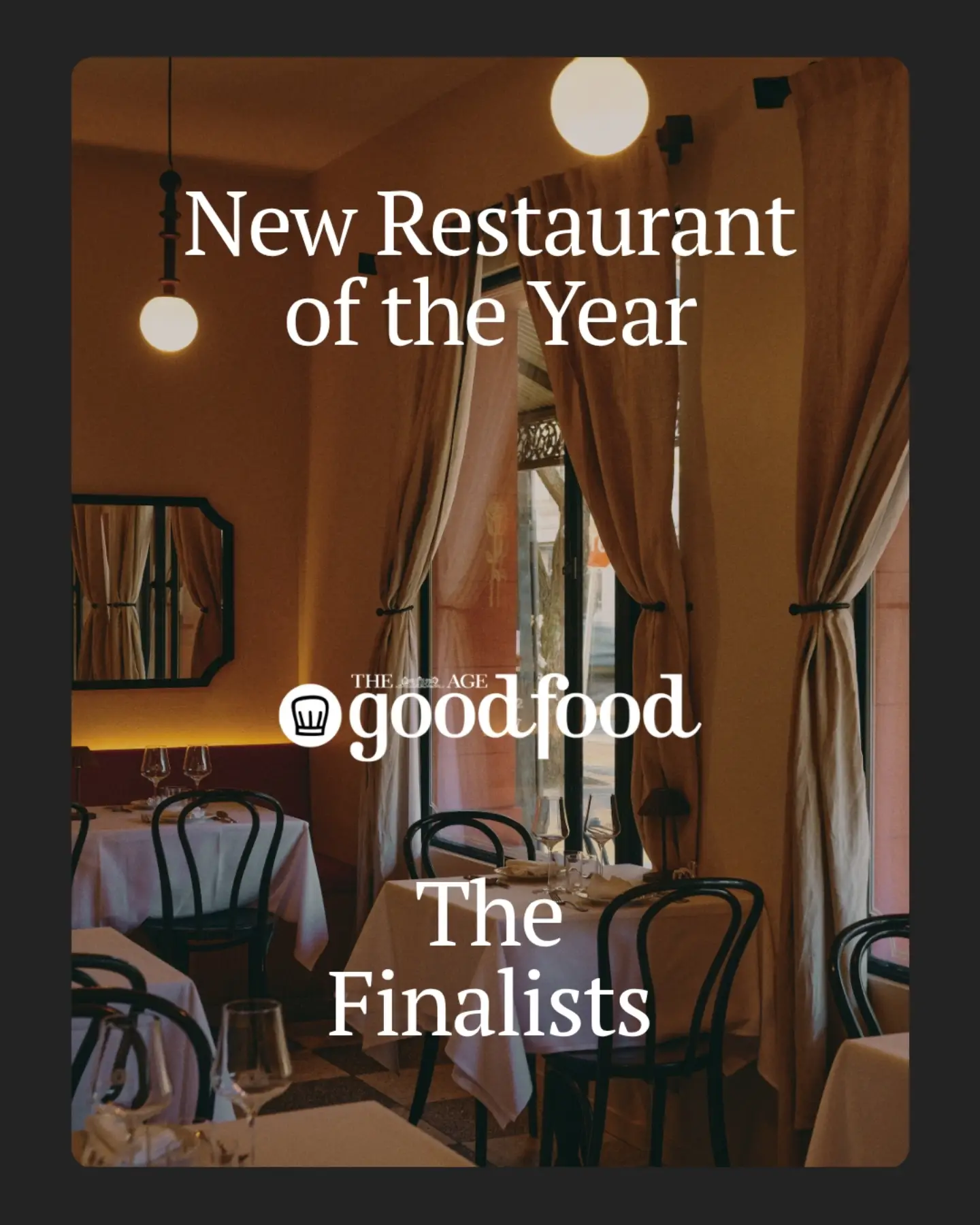Top Victorian Restaurants Compete For Culinary Award