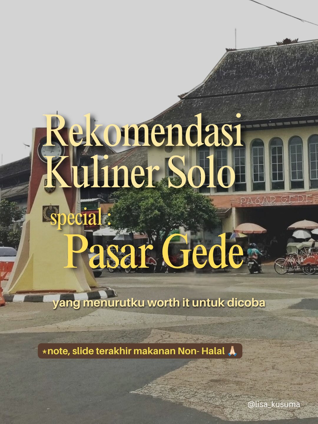 Pasar Gede Food Stalls Guide