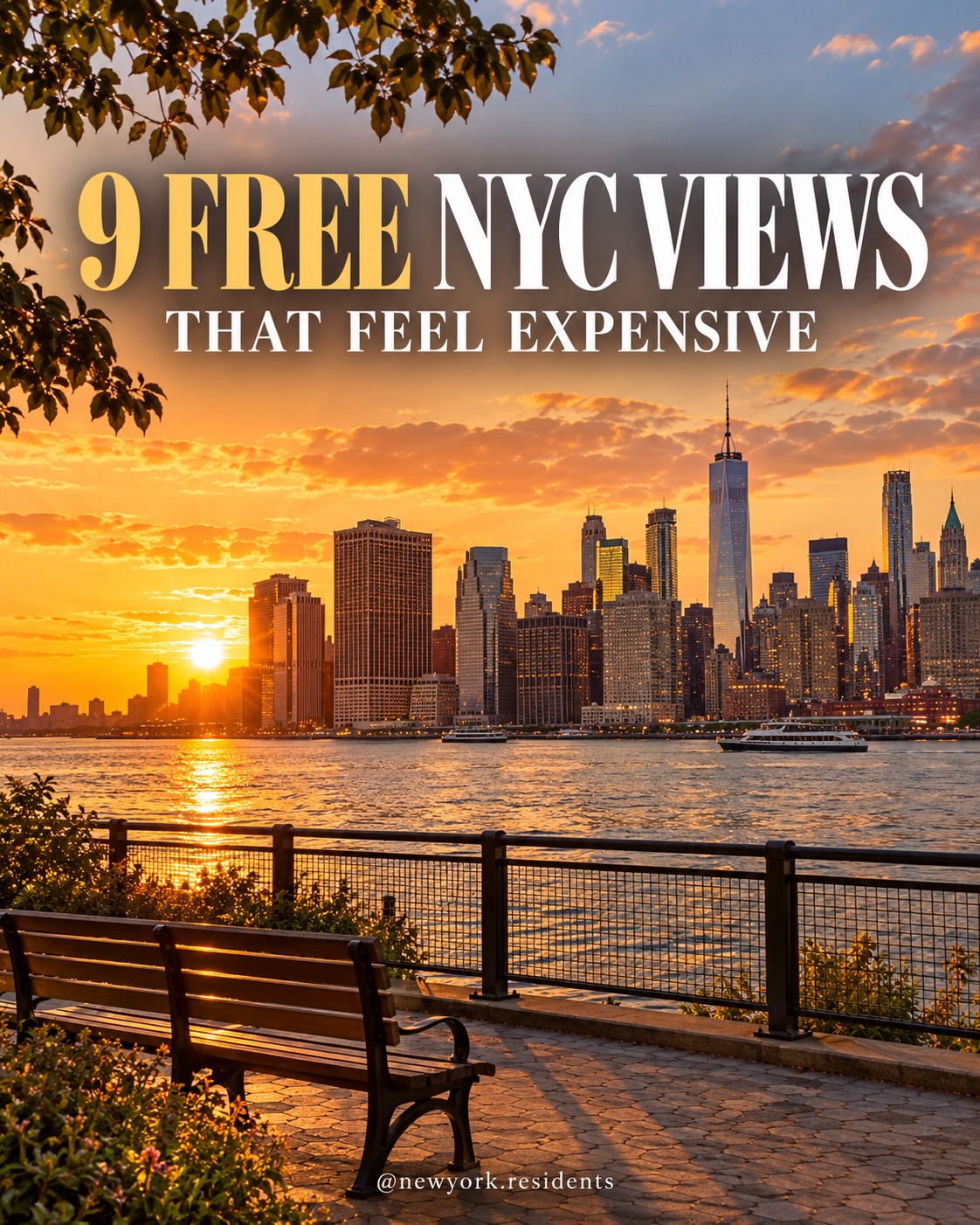 Free NYC Viewpoints Offering Scenic Cityscapes