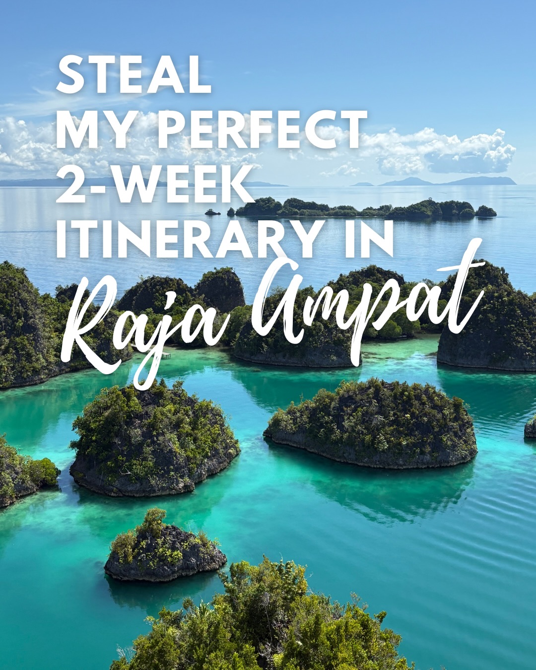 Island Hopping Itinerary For Raja Ampat Regency