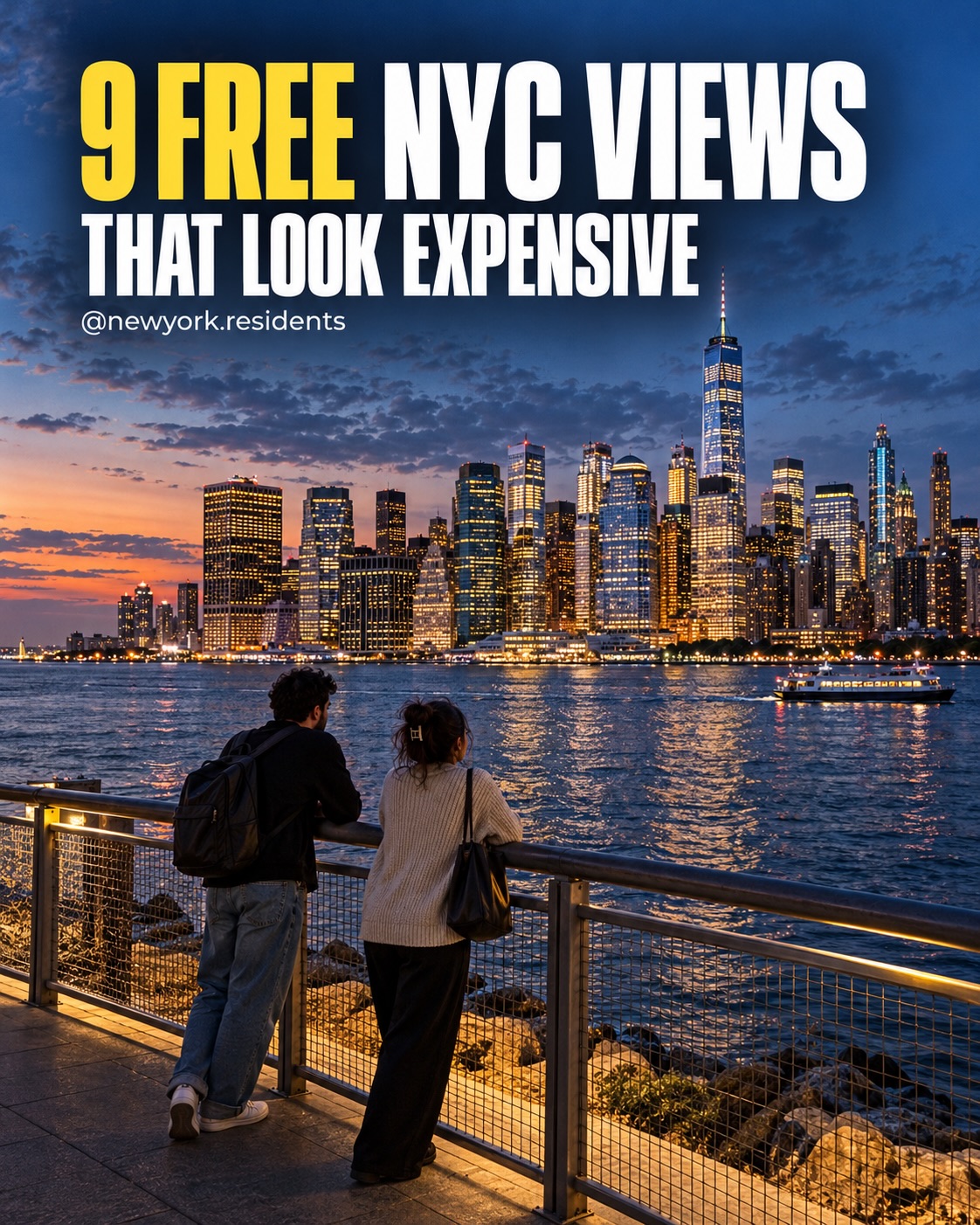 Free NYC Viewpoints With Expensive Skyline Views