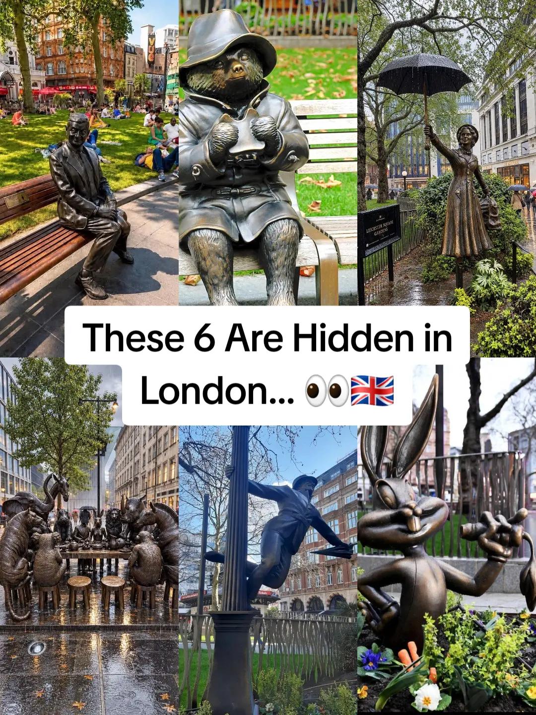 Iconic Statues of Leicester Square's Sculpture Trail