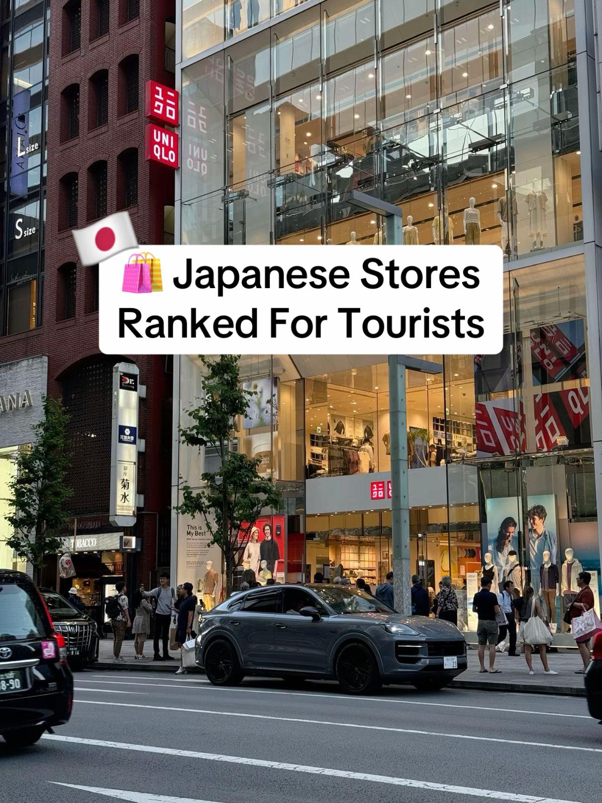 Popular Japanese Retailers For Tourists