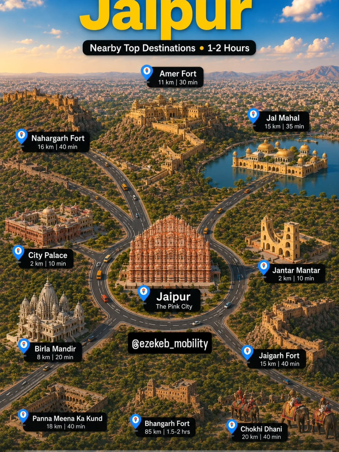 Jaipur's Royal Attractions Within Easy Reach