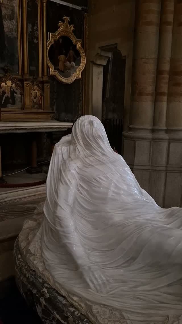 Veiled Christ Sculpture at Museo Cappella Sansevero