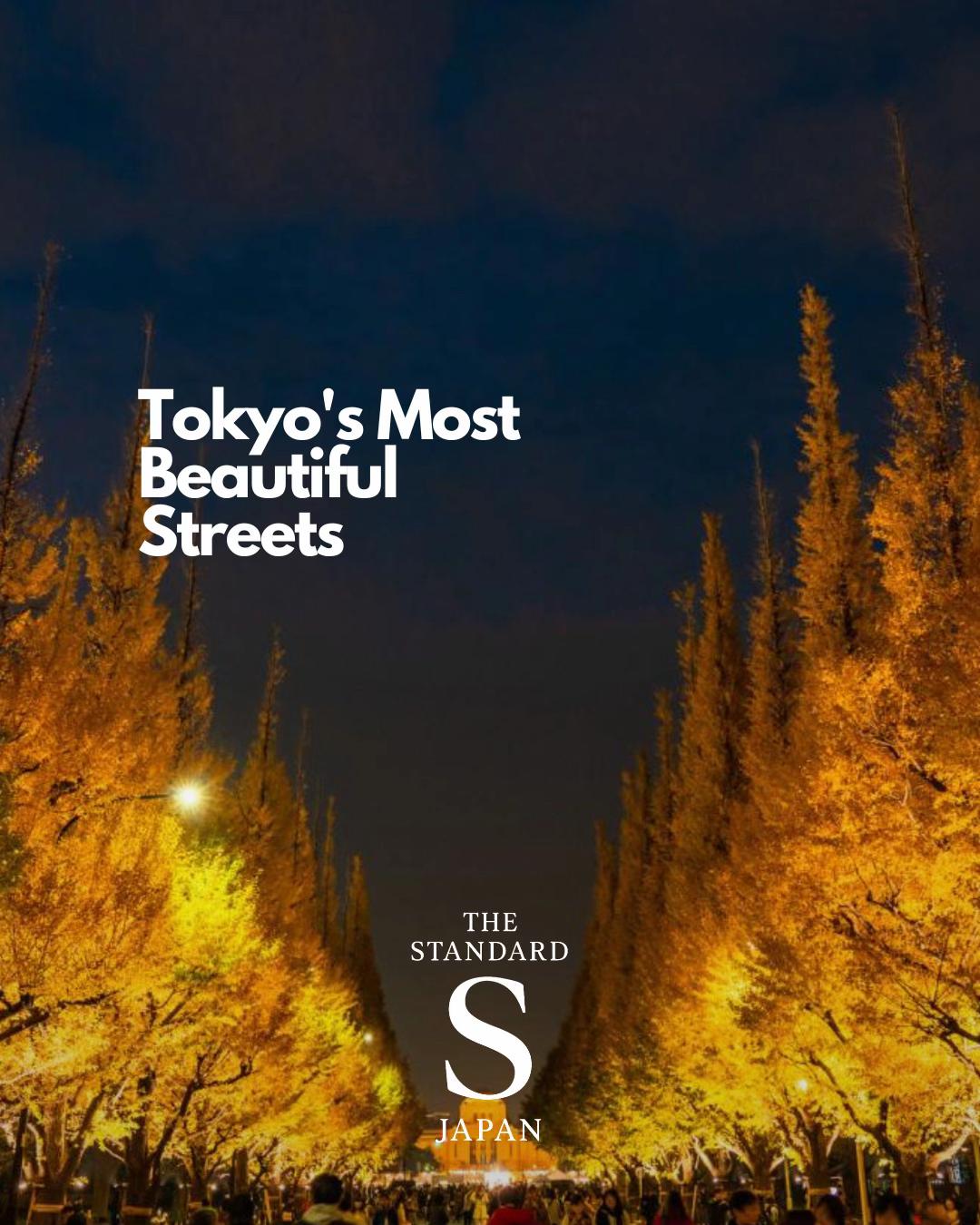 Tokyo's Most Picturesque Streets and Avenues