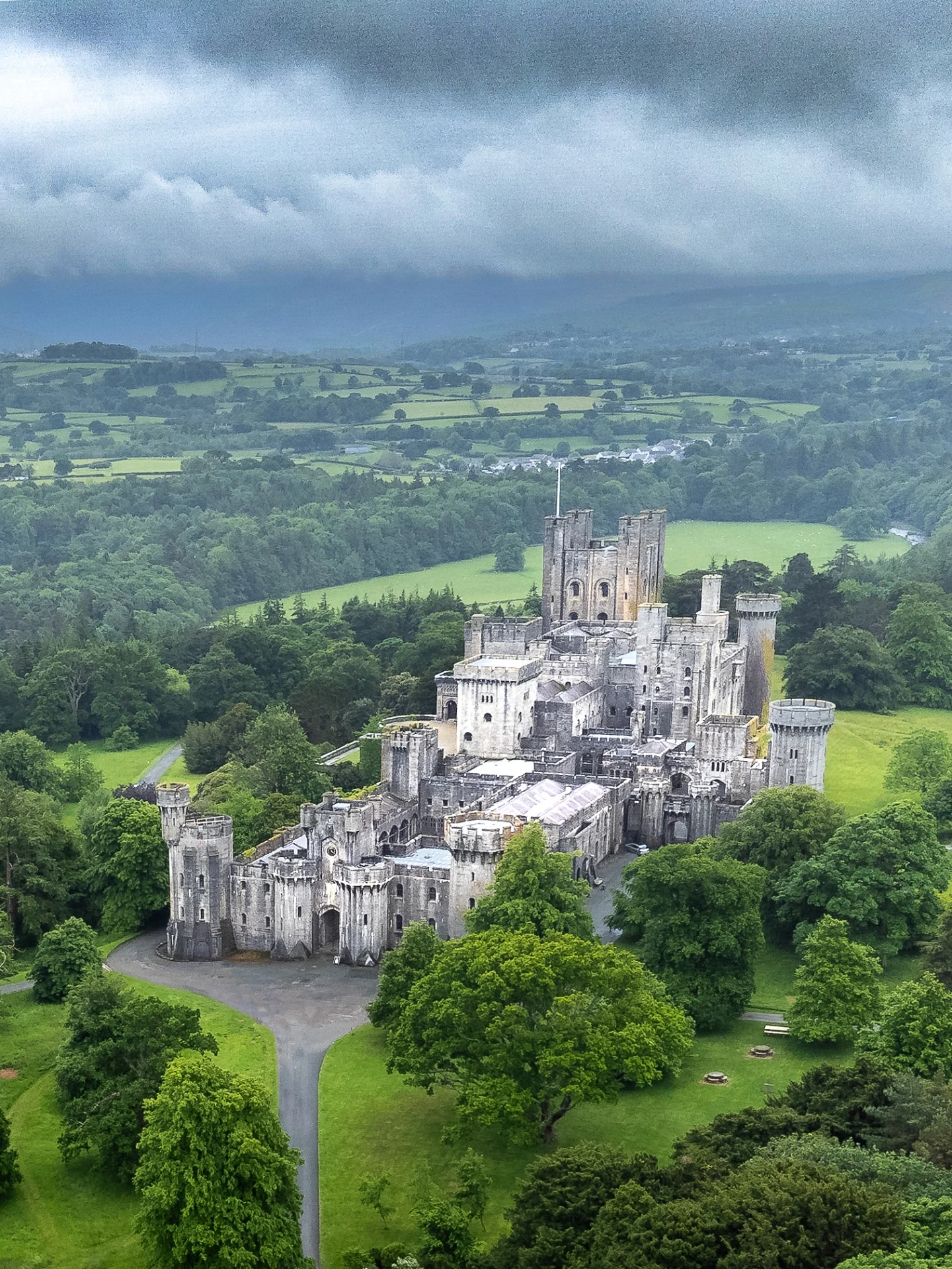 Penrhyn Castle's Neo-Norman Architecture and Gardens