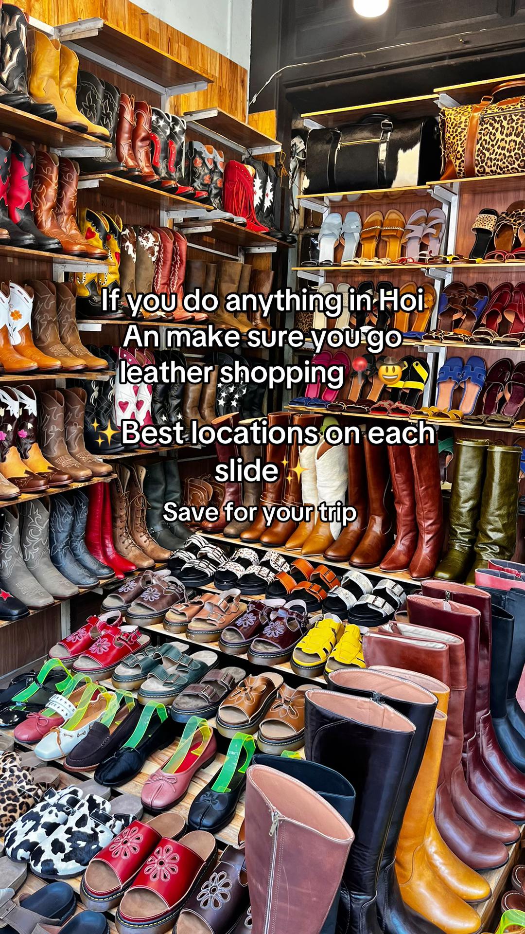 Hoi An's Best Leather Shops For Bags And Shoes