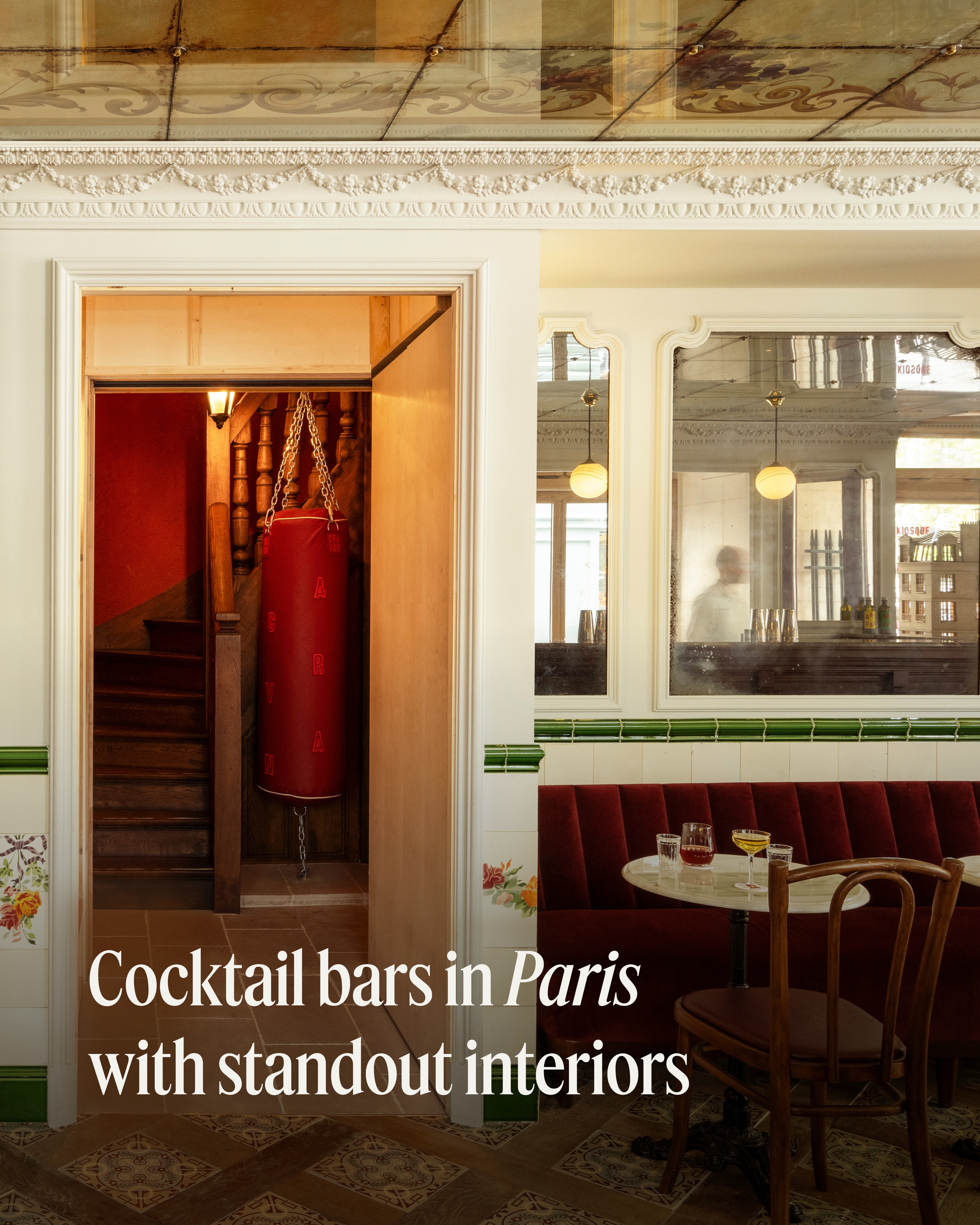 Parisian Cocktail Bars With Standout Interiors
