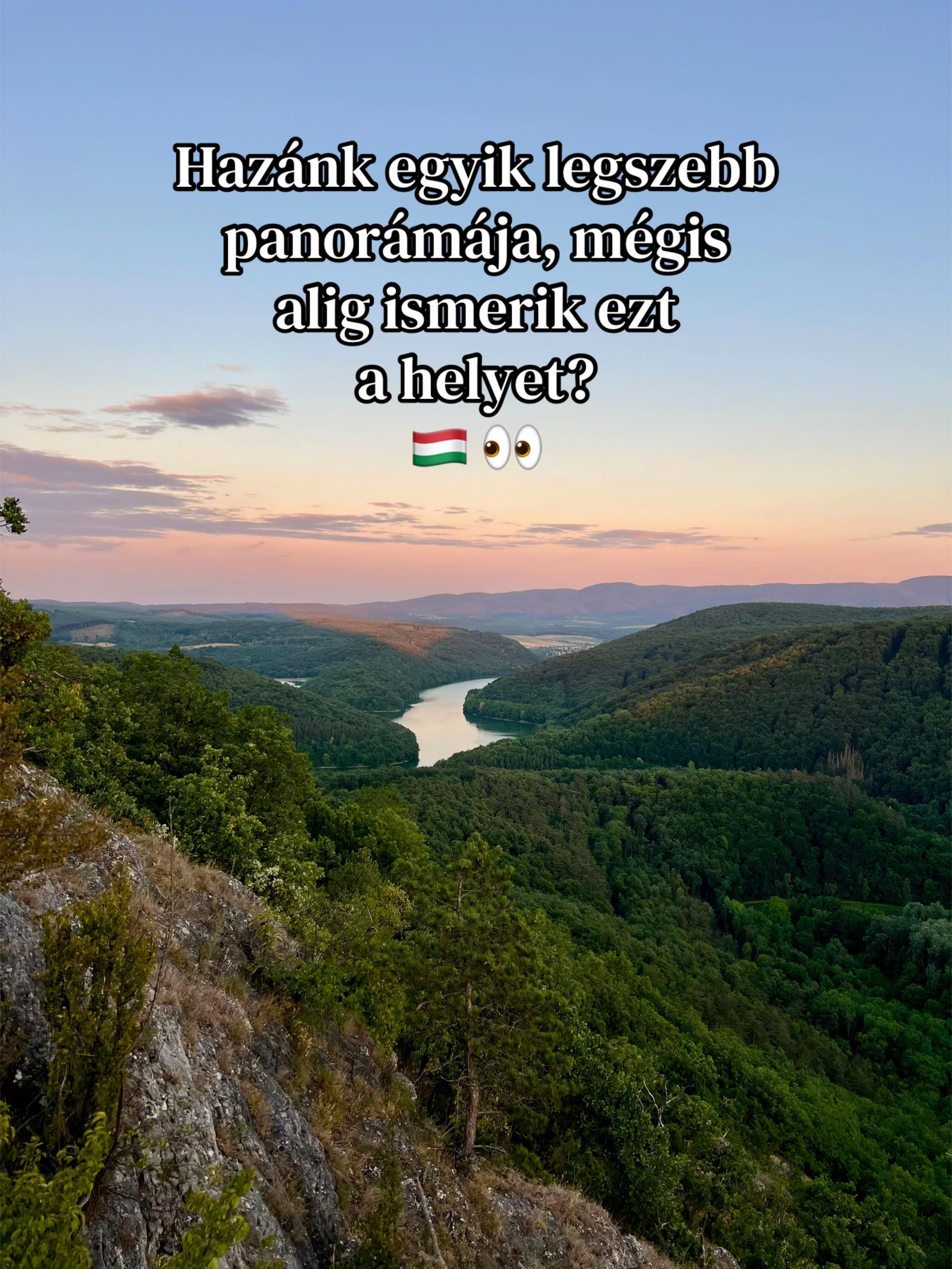 Hungarian Gem: Views of Uppony Gorge and Reservoir