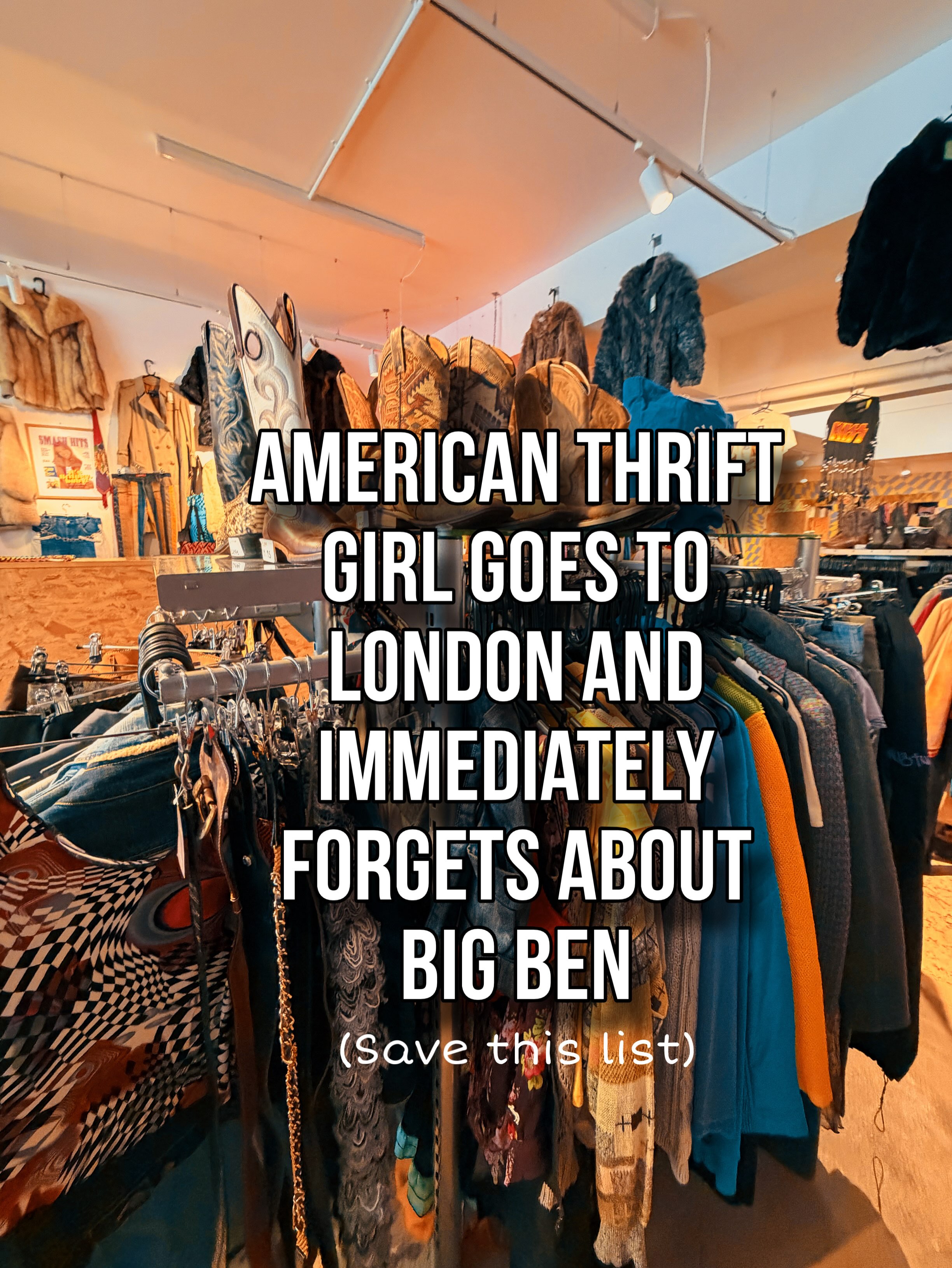 London Charity Shops for Designer Finds