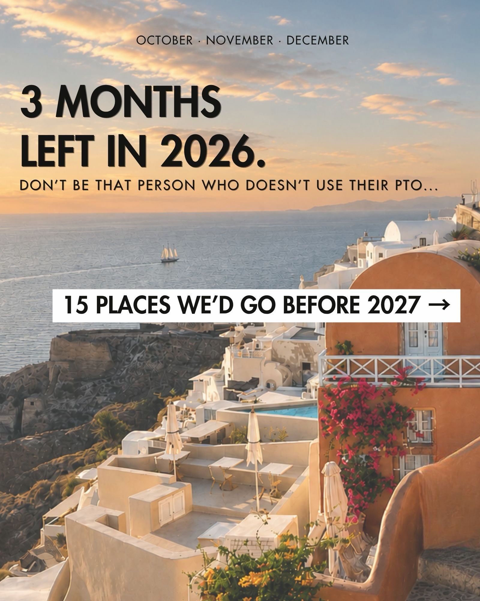 Global Destinations For Autumn And Winter Travel