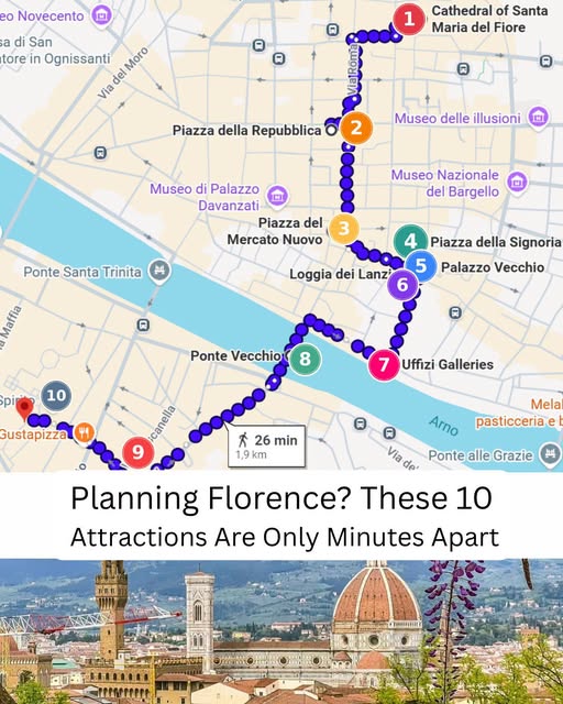 Florence Walking Tour Of Historic Attractions