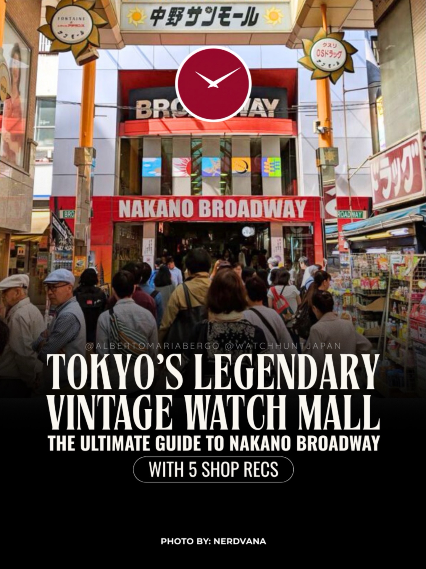Nakano Broadway's Best Vintage Watch Shops
