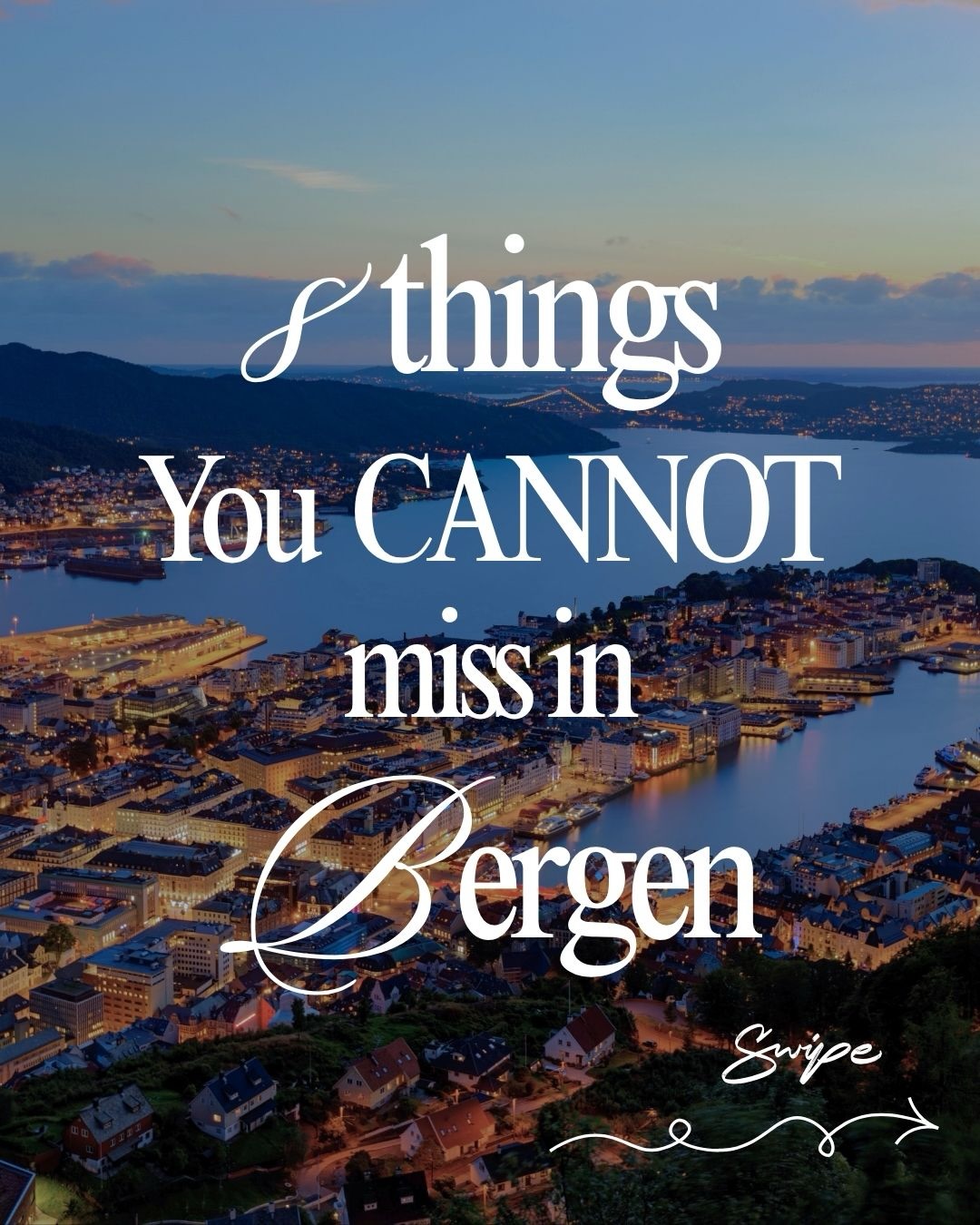 Bergen's Waterfront Wonders and Mountain Views
