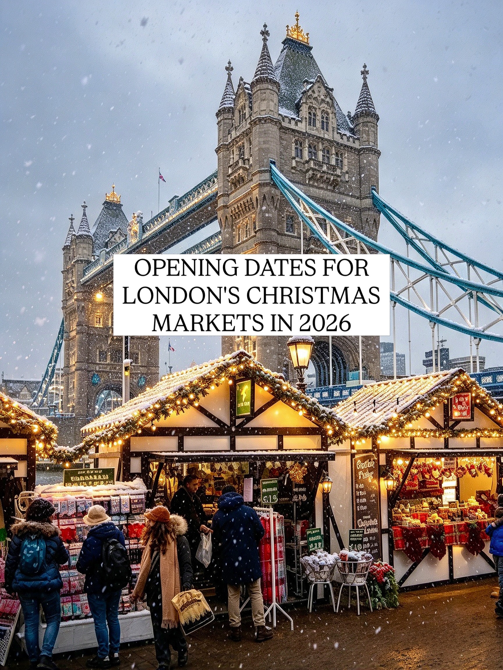 London's Festive Christmas Markets And Winter Attractions