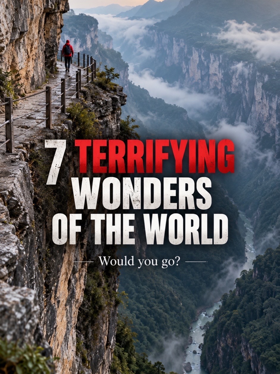 Terrifying Natural Wonders Around The World