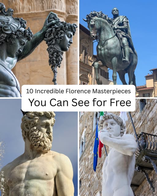 Florence's Free Public Art Masterpieces