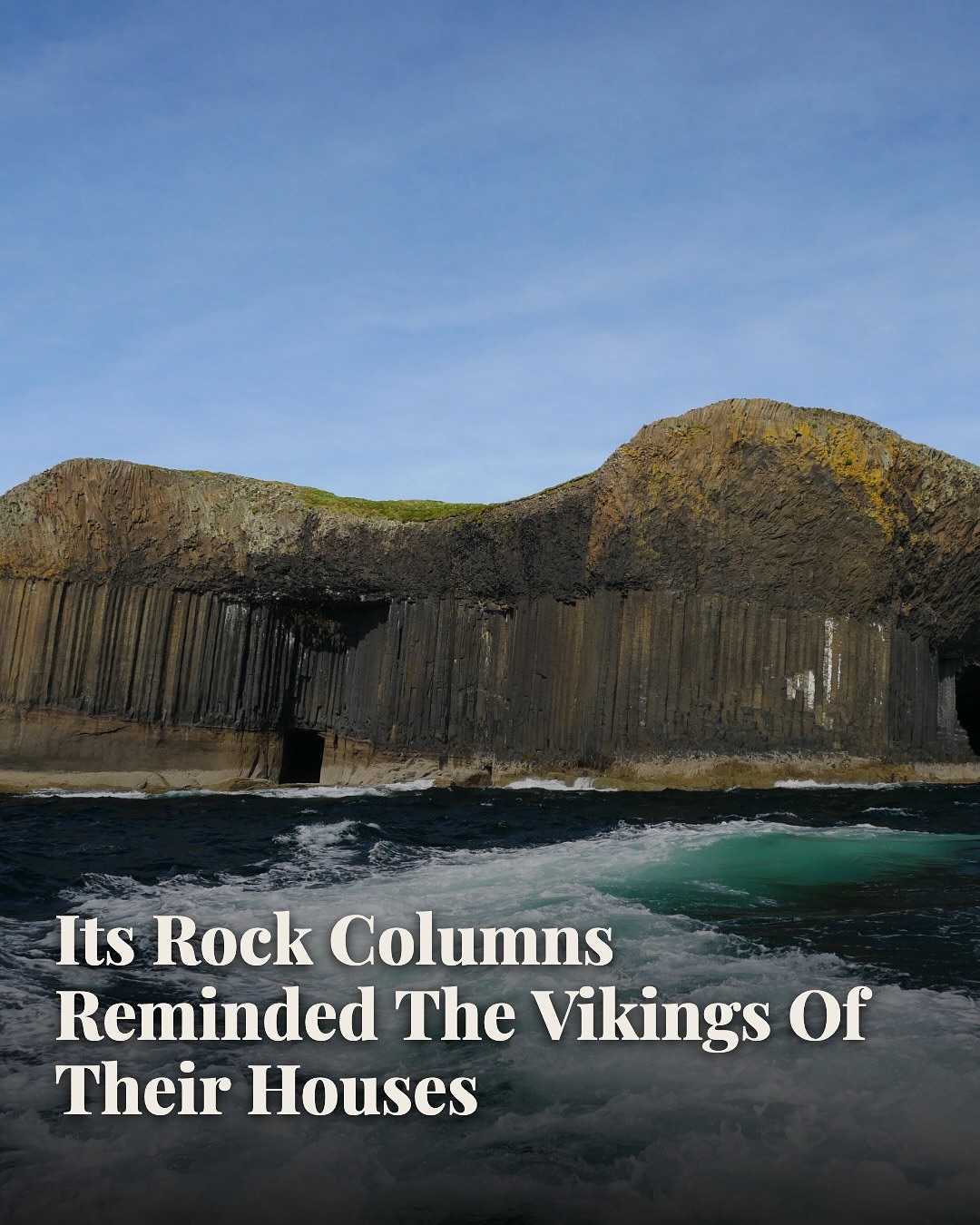 Staffa Island's Fingal's Cave and Basalt Columns