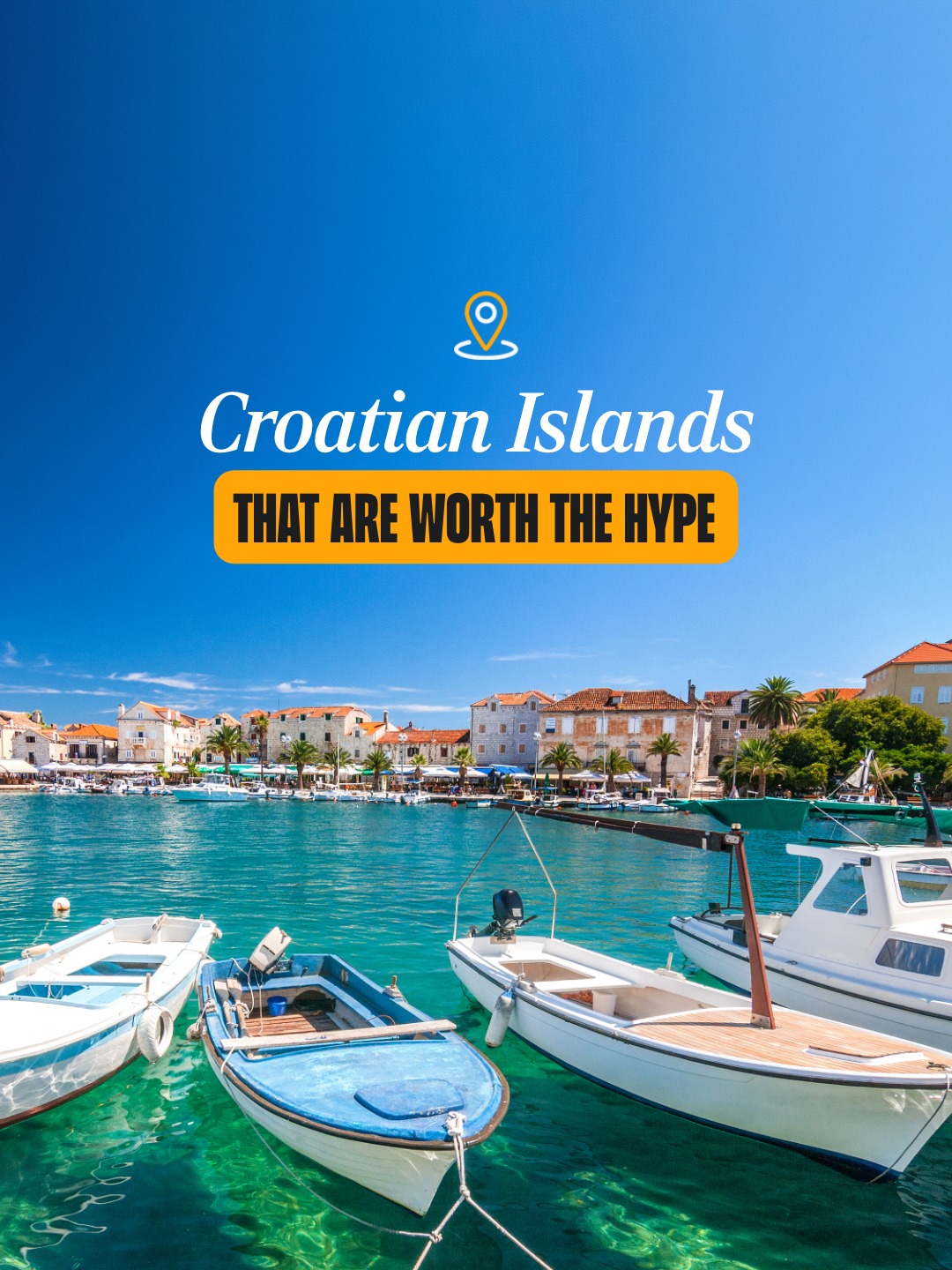 Croatian Islands With Fishing Harbors, Beaches, And Caves