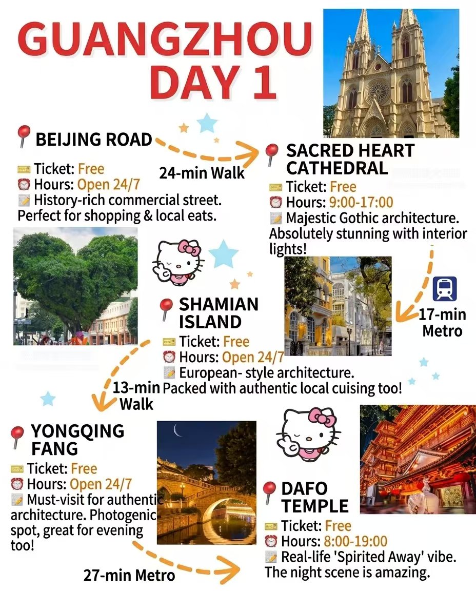 Guangzhou Layover: Attractions and Local Eats