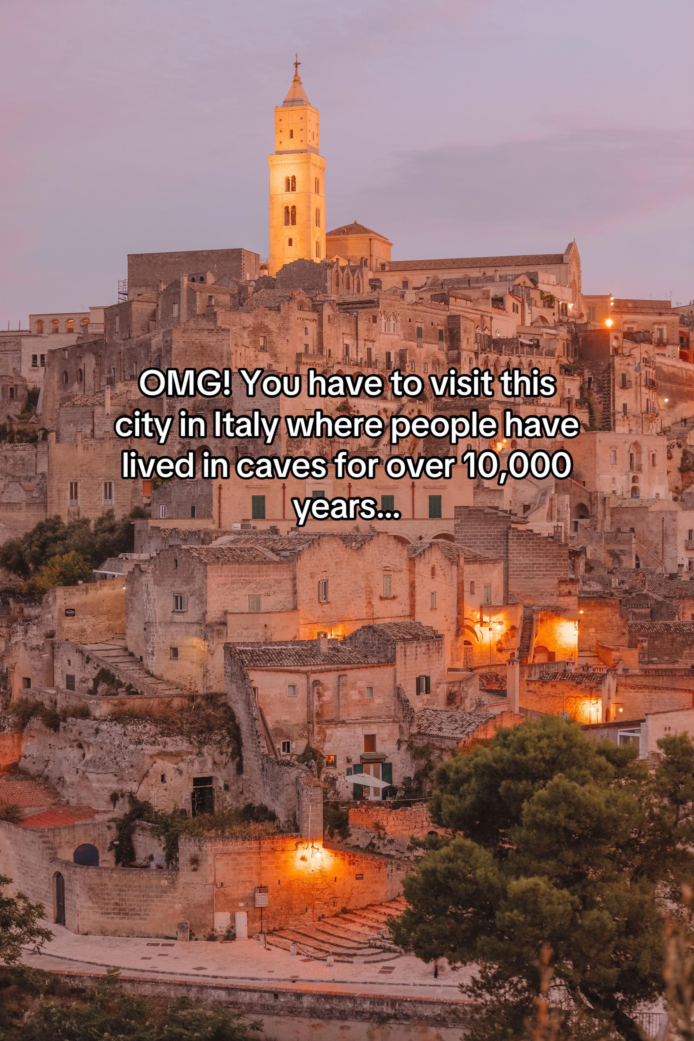 Italian Cave Dwellings and Unique Hotel Stays