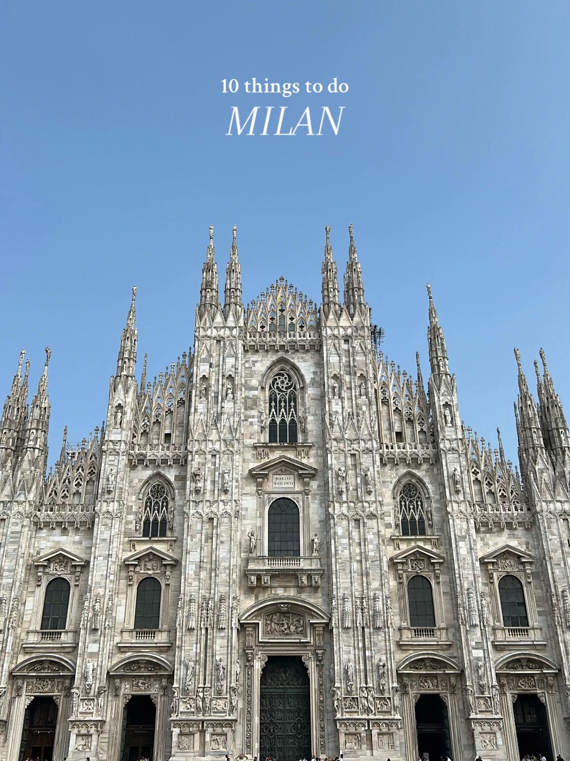 Top Ten Attractions In Milan